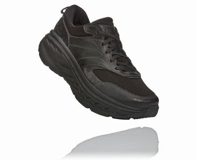 Hoka One One All Gender Bondi L Férfi Gyalogló Cipő - Fekete [H4956-102]